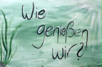 Beispiel für eine Projektarbeit "Wie genießen wir?"